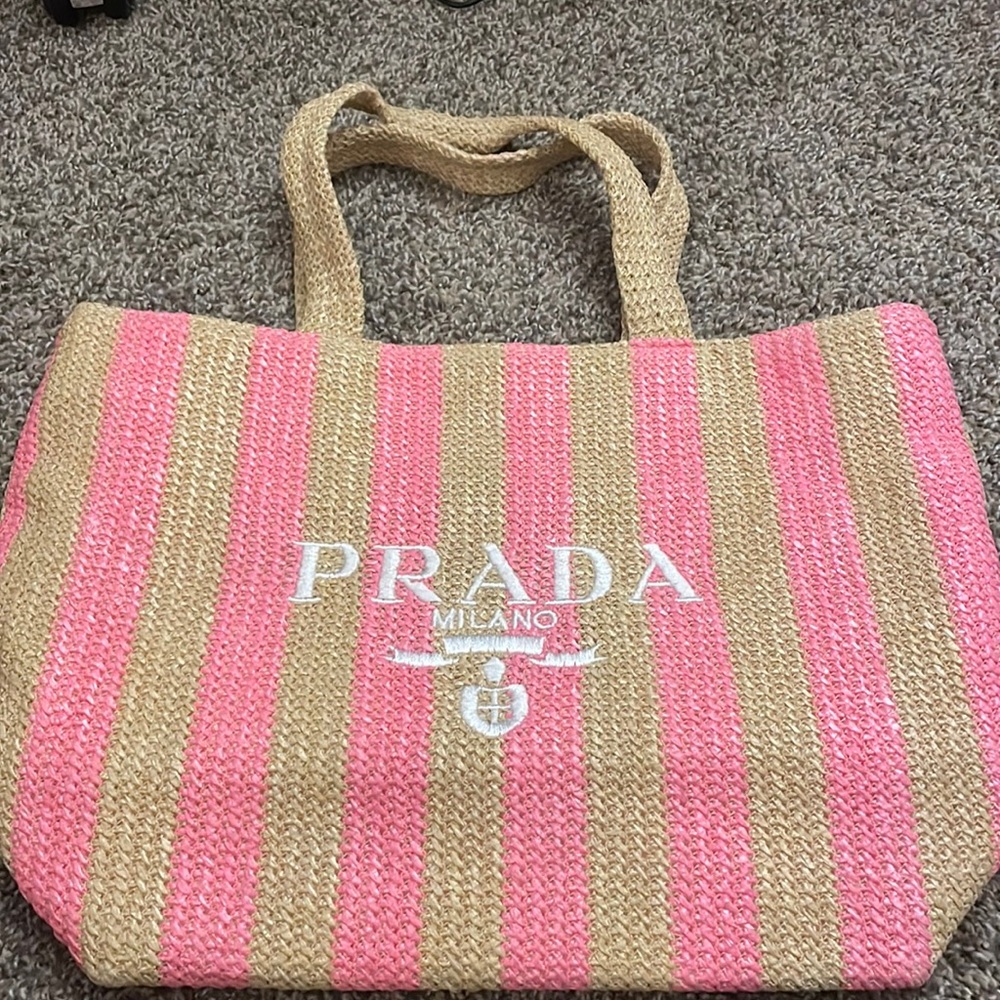 PRADA Milano tote bag